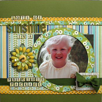 My Creative Scrapbook Kit Club with exclusive sketch and add-ons!